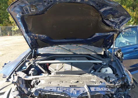 2020 BMW X3 M Competition z USA, uszkodzony, nr VIN 5YMTS0C05L9B93646